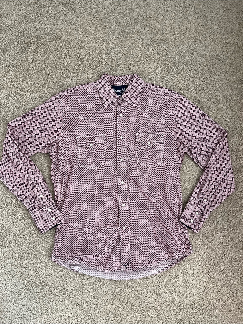 Wrangler Men's Advanced Comfort Competition 20X Pearl Snap